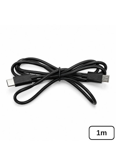 6003 Type C To Mikro Micro Usb Şarj Ve Data Ara Kablosu 1 Metre