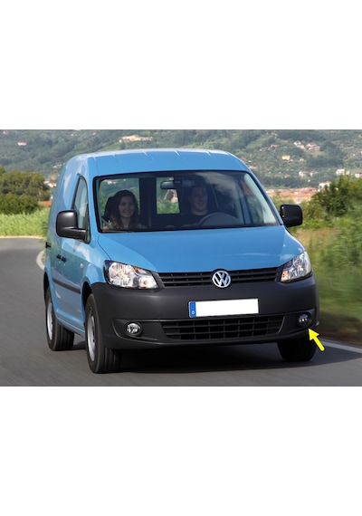 VW Caddy 2011-2015 Sol Sis Farı Çerçevesi Kapağı 2K5853665A