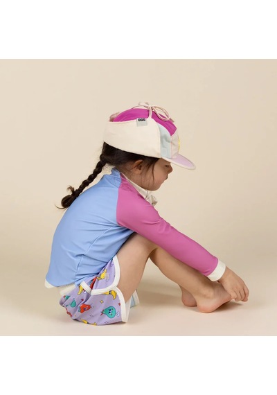 Kietla Fun Fleur Uv Korumalı Camper Siperlikli Şapka Çok Renkli