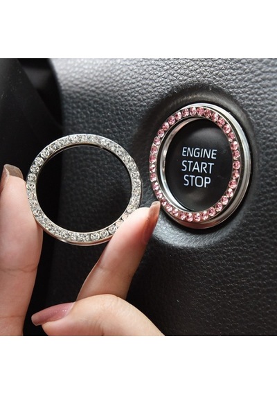 Taşlı Start Stop Çerçevesi Işıltılı Start Stop Çerçeve Gümüş