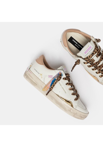 Sneaker Kadın 29101pp8.10 Crime London Sk8 Deluxe 10/c08l White Beyaz