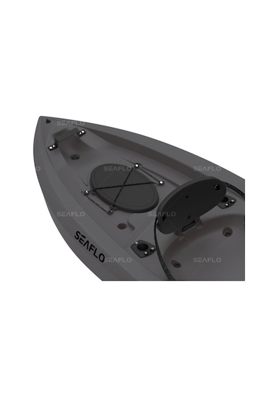 Seaflo Sf-1007 Tek Kişilik Balıkçı Kano  Gri