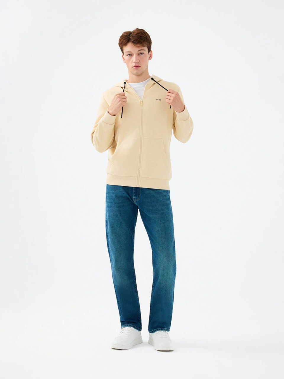 Loft Regular Fit Bej Erkek Sweatshirt Lf2034270 Bej