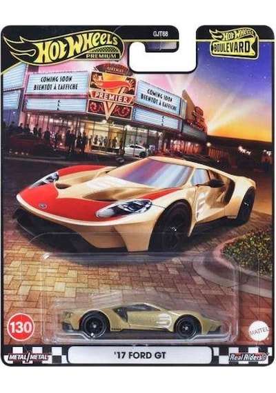 Hot Wheels Premium Boulevard '17 Ford Gt Gjt68 Jbl15 Çok Renkli