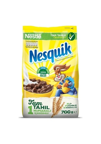 Nestle Nesquik Buğdaylı Gevrek 700 G 7'li Avantaj Paketi Mıchu