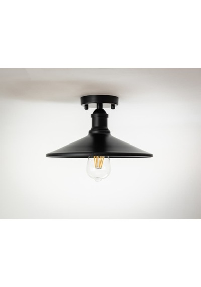 Riolight Retro Tekli Metal Plofonyer Avize Şapka Çapı: 28Cm (538285037)