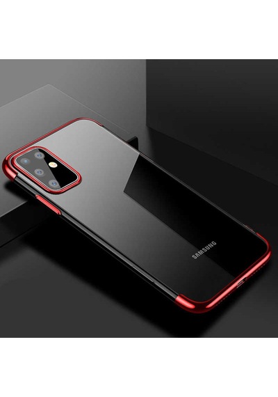 Galaxy S20 Plus Kılıf Zore Dört Köşeli Lazer Silikon Kılıf
