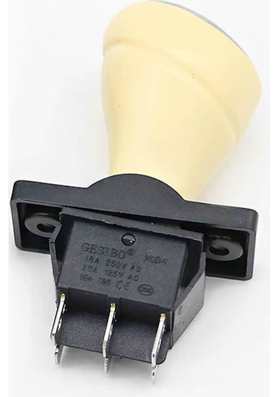 Joystick Kcd4 Anahtar Push Beyaz İleri Geri Vites Kolu 16a 250v Akülü Çocuk Arabası Vinç
