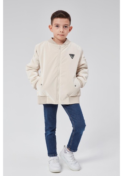 Benitto Kids Benittokids Erkek Çocuk Bomber Ceket 51319 Bej