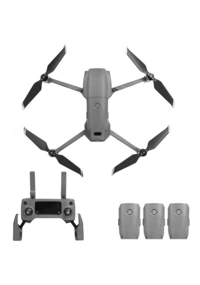 DJI Mavic 2 Pro/zoom Gümüş Karbon Desenli