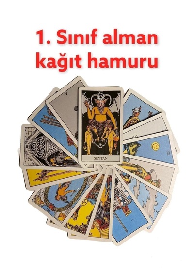 Tarot Kartları Ahşap Kutulu Kitapçıklı