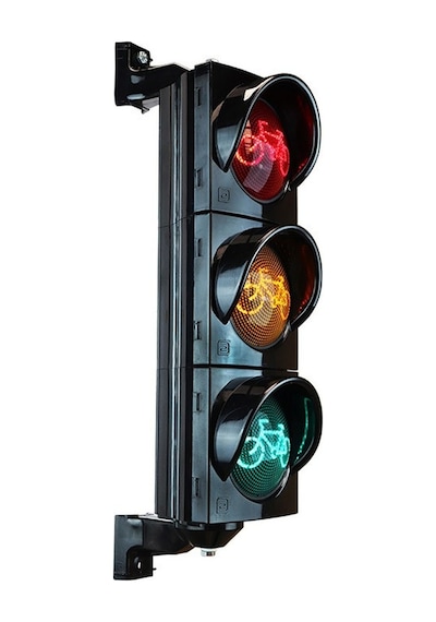 100 Mm Power Led'li Sinyal Verici Bisiklet Figürlü-3289 - 220 Vac