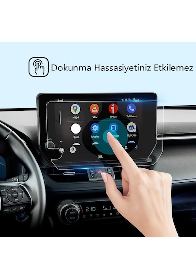 Toyota Rav4 Ekran Koruyucu 10.5 İnç Multimedya Navigasyon ' Sadece Ekran Koruyucu
