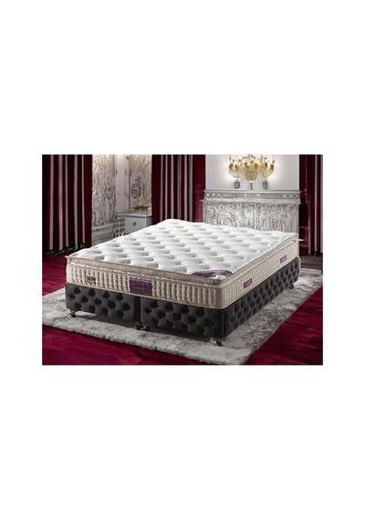 Luper İstanbul Luxuria Pedli Ultra Ortopedik Yaylı Yatak Beyaz 120 X 200 Genel
