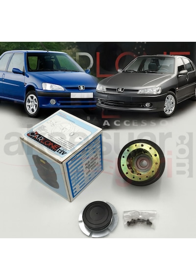 Peugeot 106-306 Uyumlu Spor Direksiyon Göbeği Momo Tip