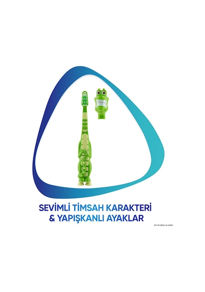 Sensodyne Promine 3-5 Yaş Çocuk Timsah Karakterli Yumuşak Diş Fırçası