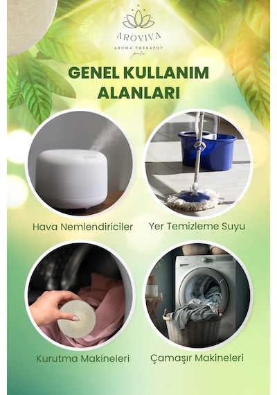 Trend Collection Esansiyel Uçucu Koku Yağı Buhurdanlık Yağı Difüzör Esansı 10'lu Set 10x10ml Karışık