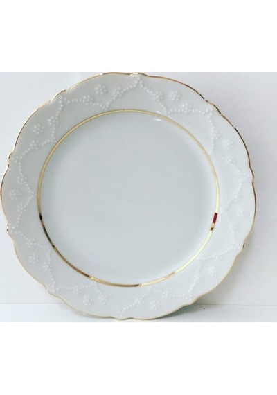 Porland 24 Cm Servis Tabağı Çift Yaldız 6 Lı