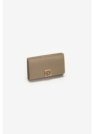 Calvin Klein Emblem Hw Pebble Sna Kadın Kartlık-14720 Brown