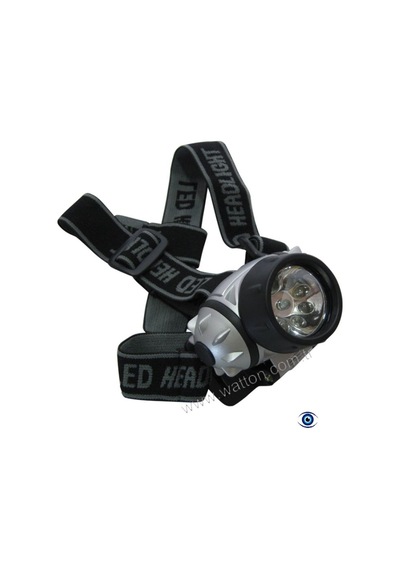 Watton Wt-042 9 Ledli Kafa Lambası Siyah