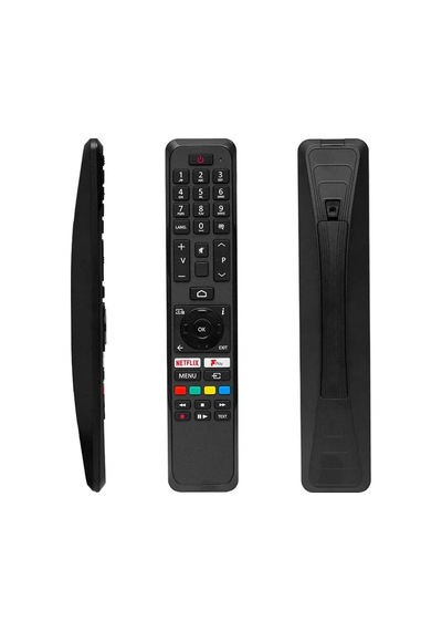 Hubrendy Sh Vestel Rc 43161 Netflix-play-mikrofon Tuşlu Ses Komutsuz Lcd Led Tv Kumanda