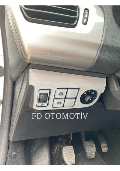 Peugeot 301 Konsol Kaplama Full Set Gümüş Gri