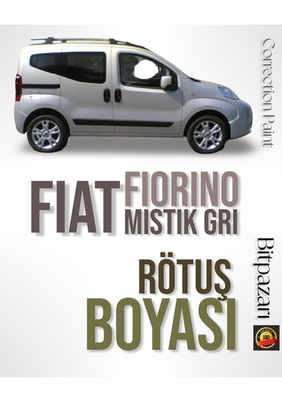 Fiat Fiorino Metalik Mistik Gri - 612 - Profesyonel Rötüş Boyası - Taş Izi Ve Çizik