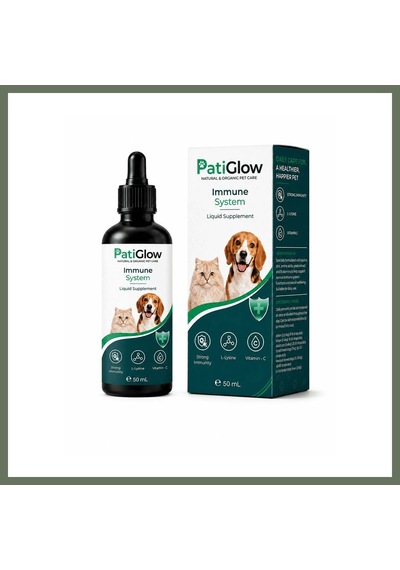 Bezos Patiglow Kedi Ve Köpek Bağışıklık Destek Damlası 50 Ml Bezos1