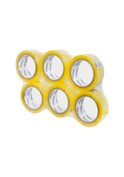 45mmx100mt Koli Bandı - Akrilik - 6 Lı Paket Diğer