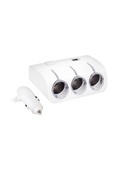 Pm-18952 12v/24v Uyumlu 3 Lü Oto Çakmak Çoklayıcı Ve 2 Li Usb Şarj Cihazı Belirtilmemis