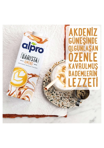 Alpro Barista Badem & Yulaf Sütü 4'lü