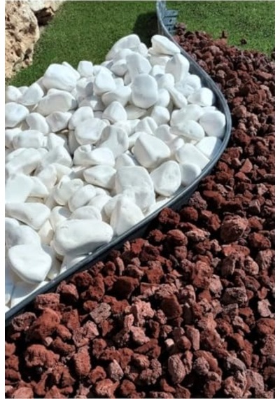 Pomza 25 Kg 20-40 Mm Kırmızı Tarım Pomzası Taşı Lav Cüruf Madeni Ponza 0.75 LT - 2.5 LT - 12 KG