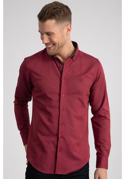 Tudors Erkek Slim Fit Dar Kesim Uzun Kollu Pamuklu Oxford Doku Kolay Ütülenebilir Fuşya Düğmeli Yaka Gömlek-23354 Fuşya Tudors Erkek Slim Fit Dar Kesim Uzun Kollu Pamuklu Oxford Doku Kolay Ütülenebilir Fuşya Düğmeli Yaka Gömlek-23354 Fuşya