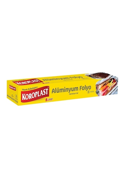 Koroplast Alüminyum Folyo 8 Metre x 4 Adet