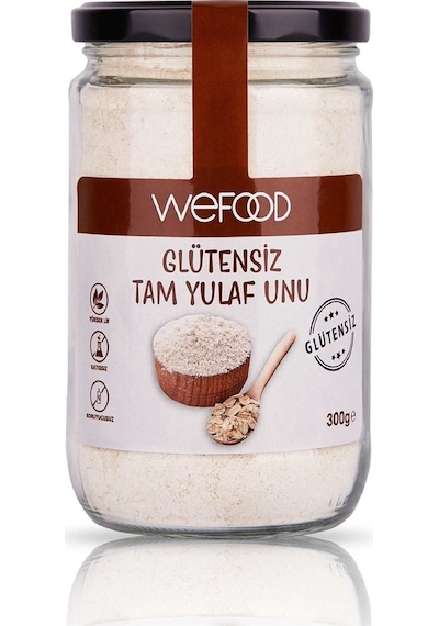 Wefood Glütensiz Tam Yulaf Unu 300 G