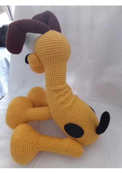 Amigurumi Sarı Köpek