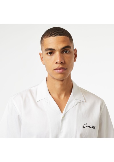 Carhartt Wıp S/s Delray Erkek Beyaz Gömlek