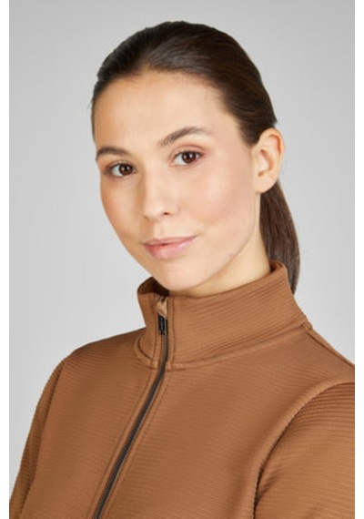 Eskadron Heritage 24 Kadın Fermuarlı Sweatshirt Kahverengi