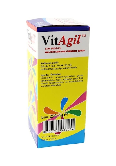 Vitagil Multivitamin Şurup 250 Ml