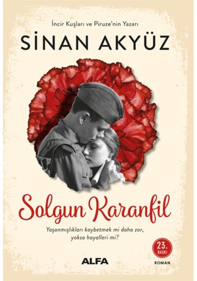 Solgun Karanfil + Yapışkanlı Not Kağıdı