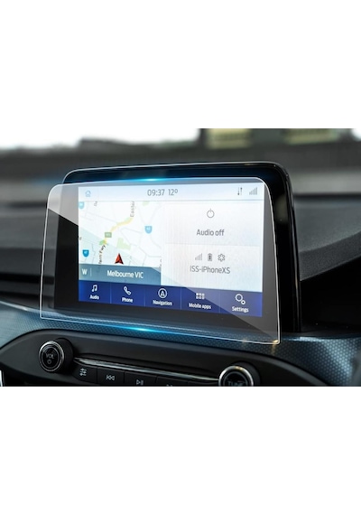 Ford Kuga 8 İnç Multimedya Ekran Koruyucu Navigasyon Şeffaf