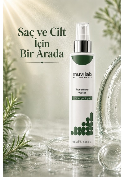 Biberiye Suyu Saç Toniği Dökülme Karşıtı Ve Hızlı Saç Uzatma Destekleyici Tonik Spreyi