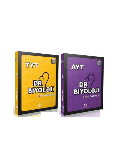 Oksijen 2026 Tyt Ayt Biyoloji Dr. Biyoloji Tyt Soru Bankası Seti 2 Kitap