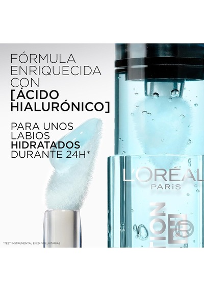 L'oreal Cosmetics Plump Ambition Hyaluron Lip Oil Ph Dudak Parlatıcısı - 113 Icy Blue Diğer
