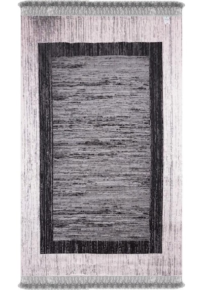 Bigghome Çift Taraflı Kilim, Makinede Yıkanabilir, Modern Desenli, 120 180 Cm, Saf3b