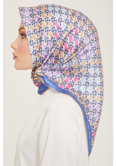 Armine Twill İpek Eşarp 24ya9144 56 - Desenli