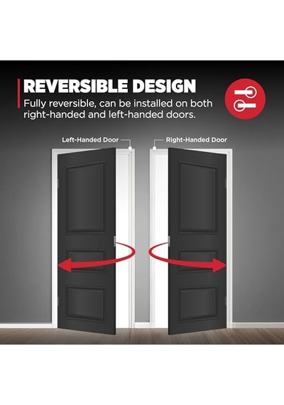 97200-816 Tustin Hall/closet Lever, Iron Black Genel