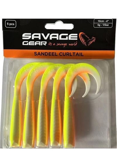 Savage Gear Lb Sandeel Curltail 7 Cm 2 Gr Silikon Yem