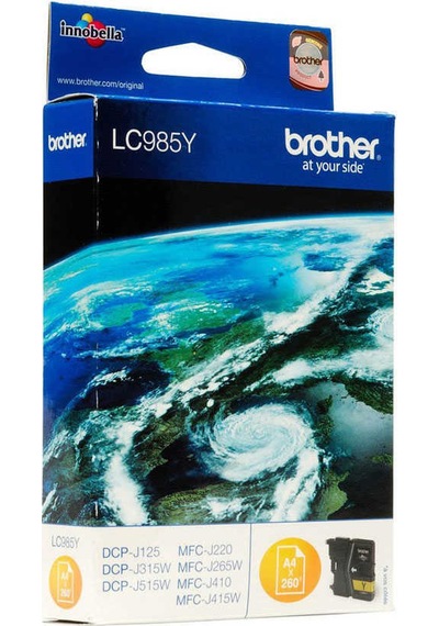 Tonersepeti Brother Lc39-lc985 Sarı Kartuş