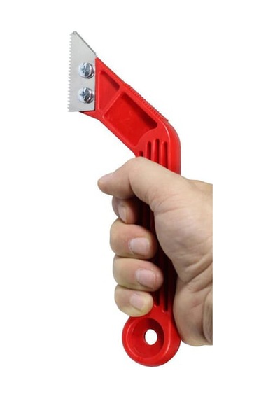 Derz Kazıyıcı Testere Ağızlı Banyo Fayans Derz Sökme Aleti Kırmızı